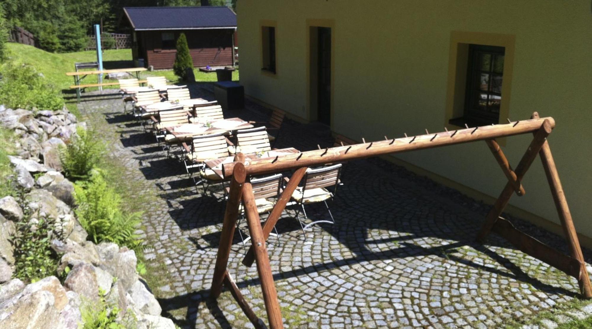 Ferienhaus Bikehütte Rehnhäusl Geising Exterior foto