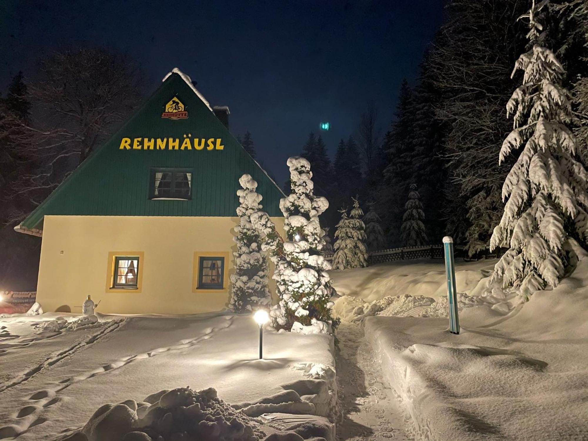 Ferienhaus Bikehütte Rehnhäusl Geising Exterior foto