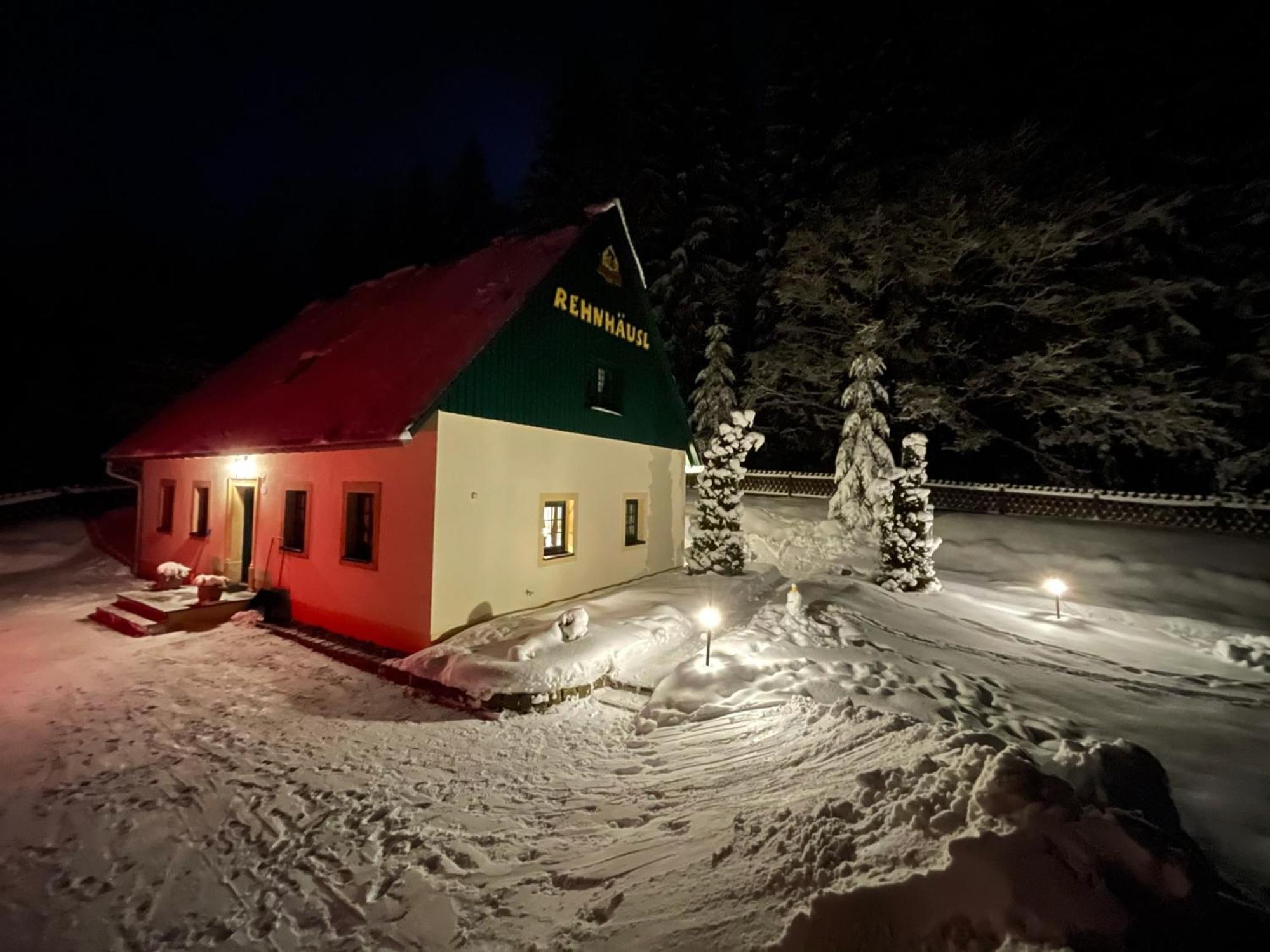 Ferienhaus Bikehütte Rehnhäusl Geising Exterior foto